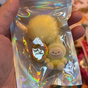 Yellow Plush Small Pet Toy